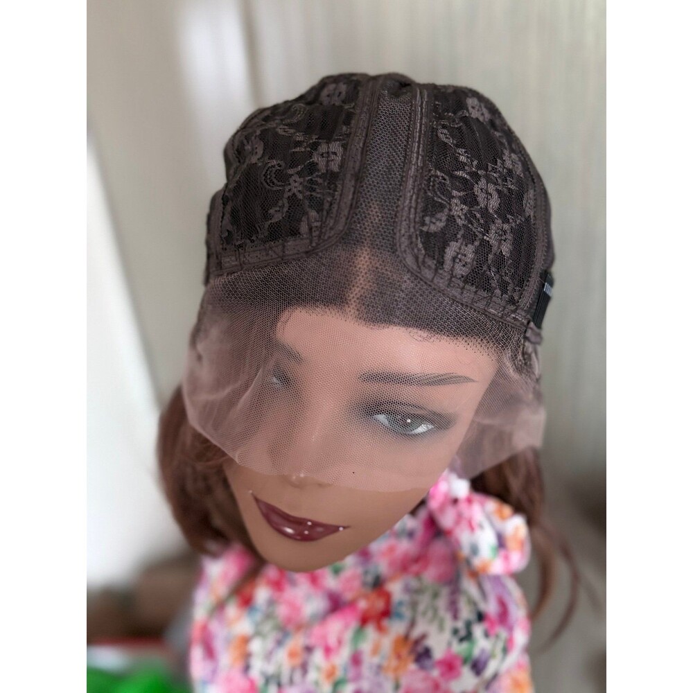 Chelsey Smith Crowns “Sharpay short” Macchiato Wig New - Picture 7 of 8